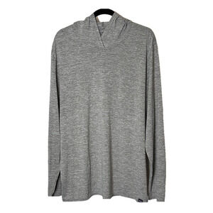 Patagonia Heather gray hoodie, XXL
